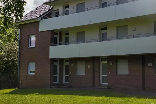 Hauptansicht Haus Reedestraße 25-27 Ferienwohnung Borkum-Liebe