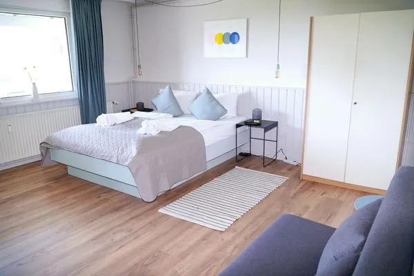 Schlafzimmer  Strandkoje - Leuchtturm