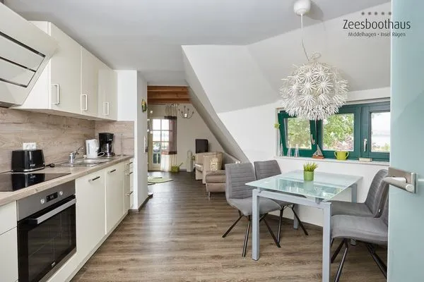 Küche / Küchenzeile  Wohnung 3 (Zeesboothaus)