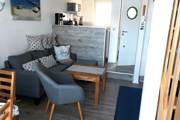 Wohnzimmer  Ferienwohnung AHOI