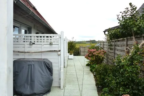 Terrasse  Ferienwohnung AHOI