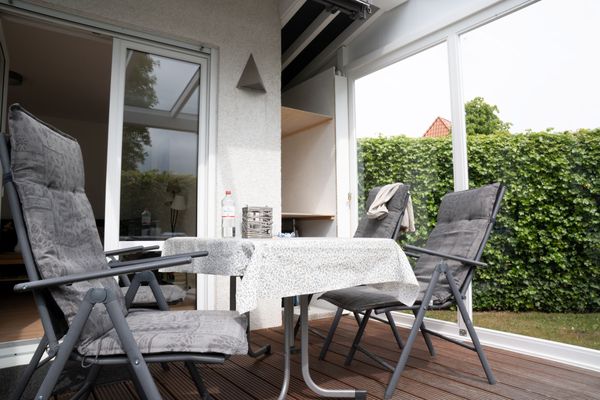  Dünenstraße 18 Haus Ostseedüne 1  - Terrasse