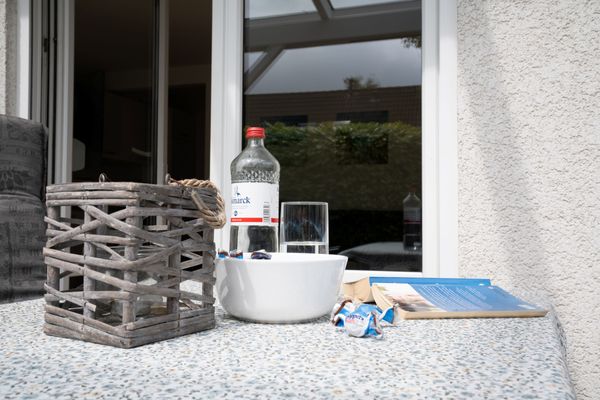  Dünenstraße 18 Haus Ostseedüne 1  - Terrasse