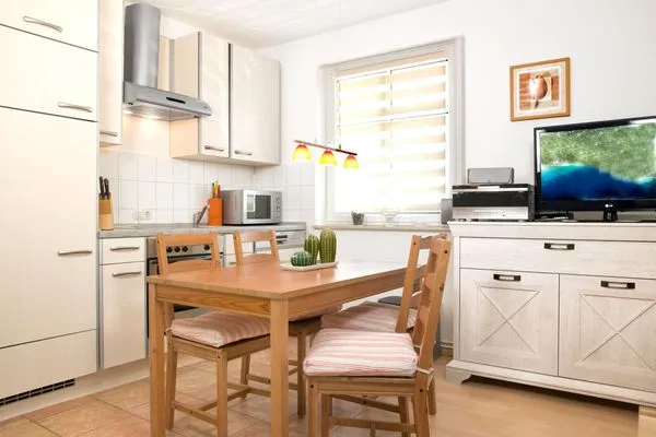 Kitchen Appartements Am Reiterhof Strandträumer