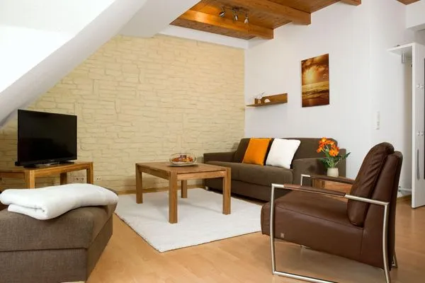 Living room Appartements Am Reiterhof Seepferdchen