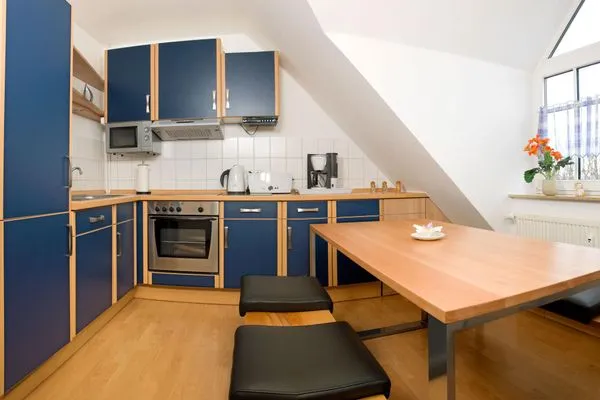Kitchen Appartements Am Reiterhof Seepferdchen