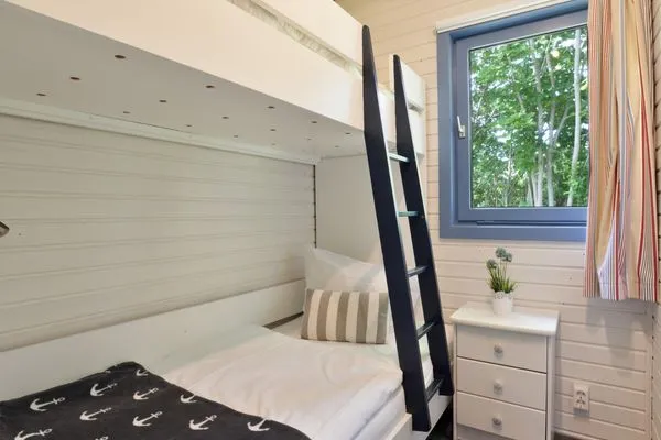 Schlafzimmer  Ferienhaus Weidenkate