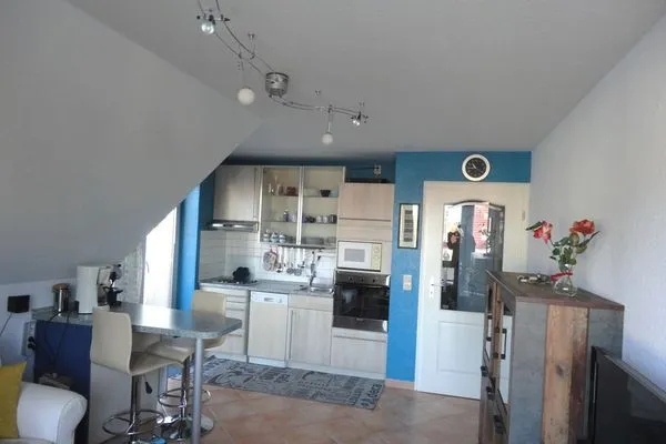 Küche / Küchenzeile  Ferienwohnung Meeresleuchten