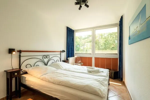 Schlafzimmer  Ferienwohnung Meeresrauschen