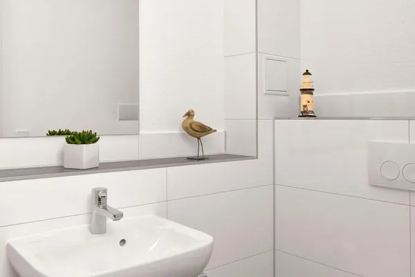 Bathroom Haus Südwester Herzmuschel