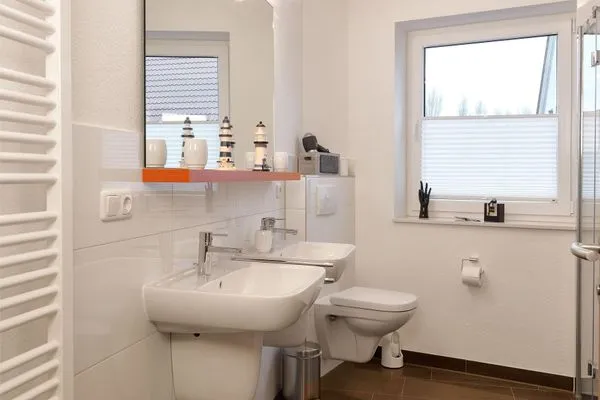 Bathroom Haus Südwester Herzmuschel