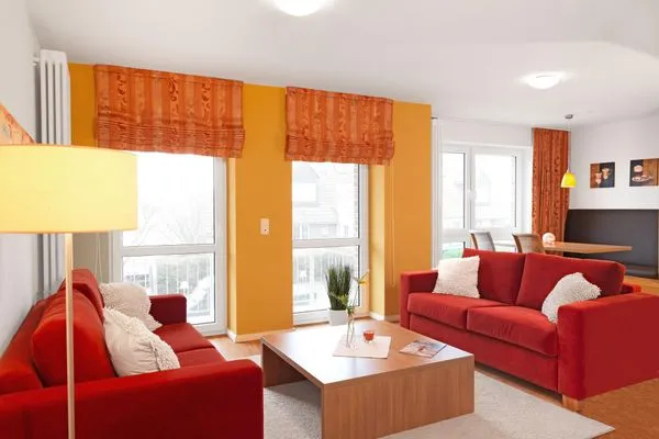 Living room Haus Südwester Knurrhahn