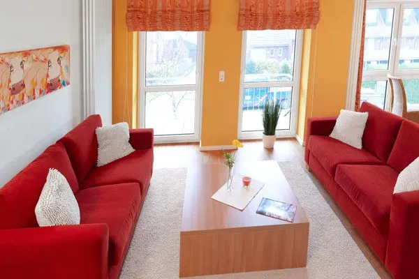 Living room Haus Südwester Knurrhahn