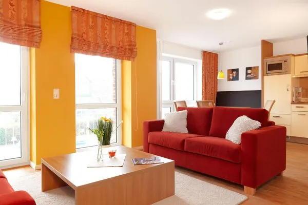 Living room Haus Südwester Knurrhahn