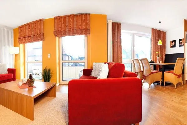 Living room Haus Südwester Knurrhahn