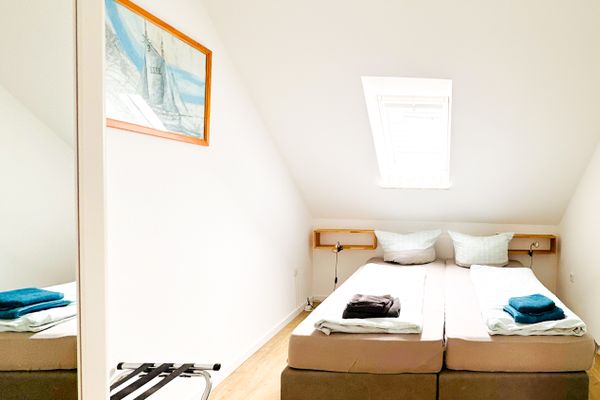  Ferienwohnung Pamirhuus Norderney - Schlafzimmer