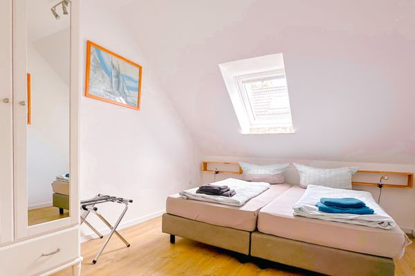  Ferienwohnung Pamirhuus Norderney - Schlafzimmer