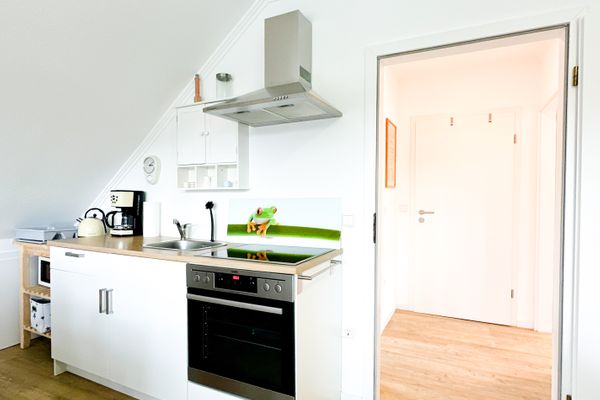  Ferienwohnung Pamirhuus Norderney - Küche / Küchenzeile