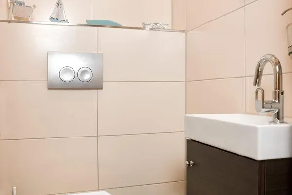 Bathroom Ferienanlage Pfeiffer FeWo Pusteblume