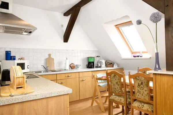 Kitchen Ferienanlage Pfeiffer FeWo Windrose