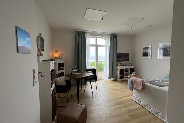 Haus Alexandra Ferienwohnung 8 Dat Büdche Wangerooge - Wohnzimmer