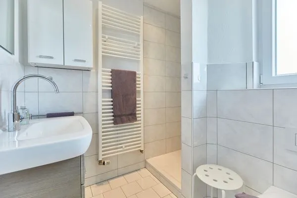 Badezimmer  Haus Nordstrand - Ferienwohnung 5