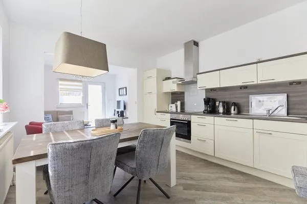 Küche / Küchenzeile  Haus Nordstrand - Ferienwohnung 5