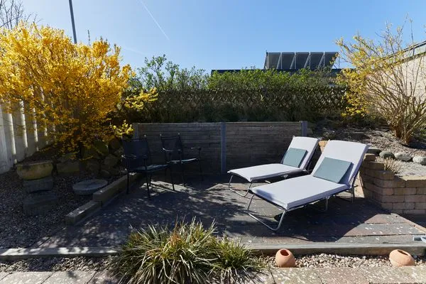 Terrasse  Haus Nordstrand - Ferienwohnung 5