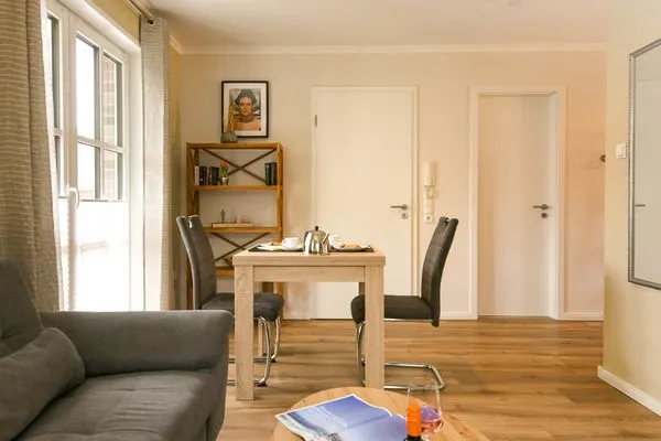 Wohnzimmer Haus Likedeeler Ferienwohnung 1