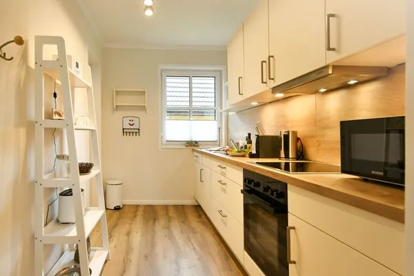 Küche / Küchenzeile Haus Likedeeler Ferienwohnung 1