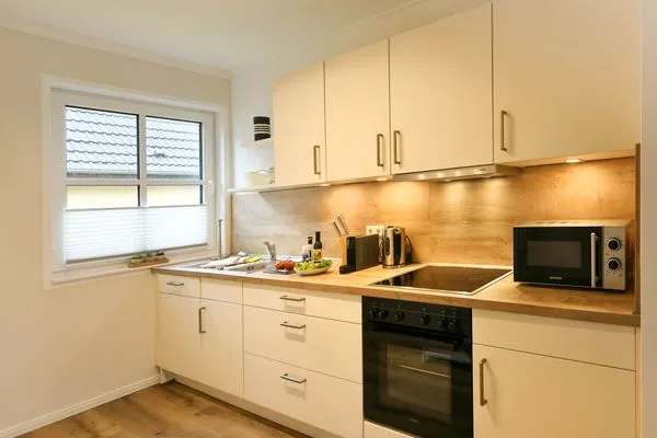 Küche / Küchenzeile Haus Likedeeler Ferienwohnung 1