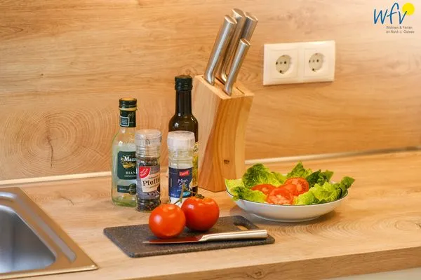 Küche / Küchenzeile Haus Likedeeler Ferienwohnung 1