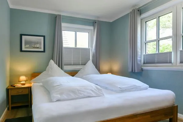 Schlafzimmer Haus Likedeeler Ferienwohnung 1