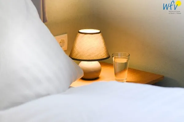 Schlafzimmer Haus Likedeeler Ferienwohnung 1