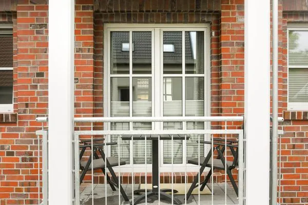 Balkon Haus Likedeeler Ferienwohnung 1