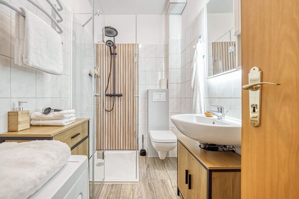  Zur Wellenwiese 22a Wohnung Vogelsang Zingst - Badezimmer