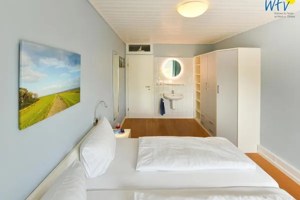 Schlafzimmer Haus Südwind Ferienwohnung 18