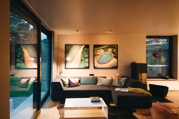  Ferienhaus Siegfried Dierhagen - Wohnzimmer