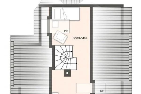 Dorf Domizil Ferienhaus Dorfremise SPO Dorf - Grundriss
