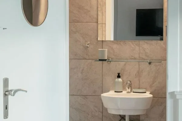 Badezimmer  Strandkoje - Landhaus