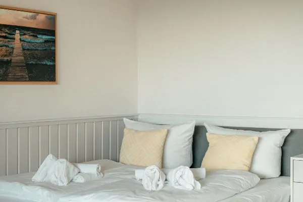 Schlafzimmer  Strandkoje - Landhaus