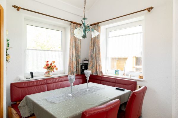  Ferienhaus Zavelberg Otterndorf - Essbereich