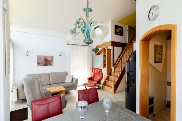  Ferienhaus Zavelberg Otterndorf - Wohnzimmer