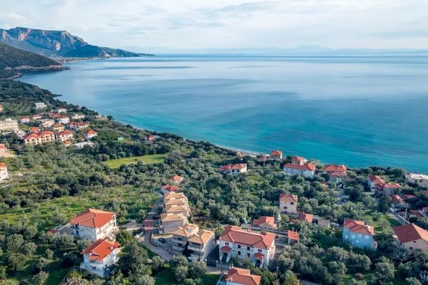 Bird's eye view  Nanita Stone House