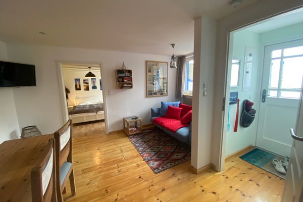  Ferienhaus Bredow Prerow - Wohnzimmer