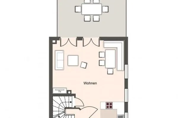 Reetdachhaus Hygge Reetdachhaus Hygge SPO Dorf - Grundriss