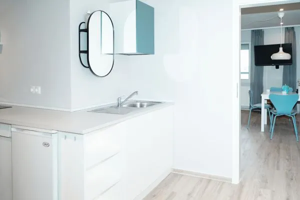 Küche / Küchenzeile  Strandkoje - Strandmuschel