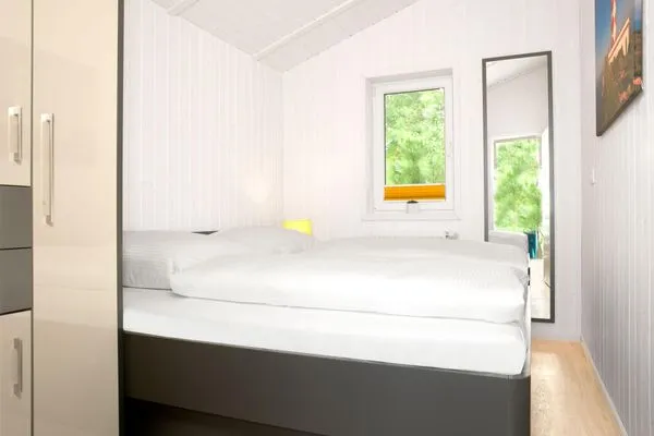 Bedroom Dänisches Ferienhaus am Salzhaff, Haus Im Wiesengrund