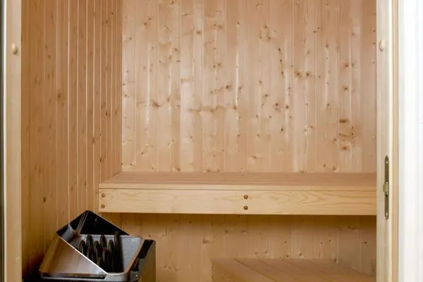 Sauna Dänisches Ferienhaus am Salzhaff, Haus Im Wiesengrund