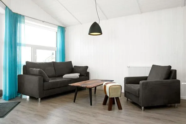 Wohnzimmer Dänisches Ferienhaus am Salzhaff, Haus am Salzhaff